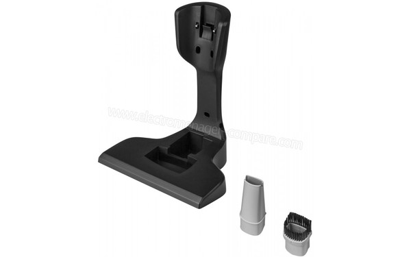 SENCOR SVC 8618GD - Vue du base de chargement et accessoires