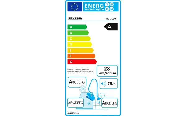 SEVERIN BC 7050 - &Eacute;tiquette &eacute;nergie