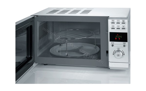 SEVERIN MW 7854 - Vue de l'int&eacute;rieur, plateau tournant et grille