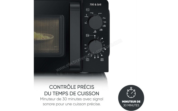 SEVERIN MW 9182 - Panneau de commandes