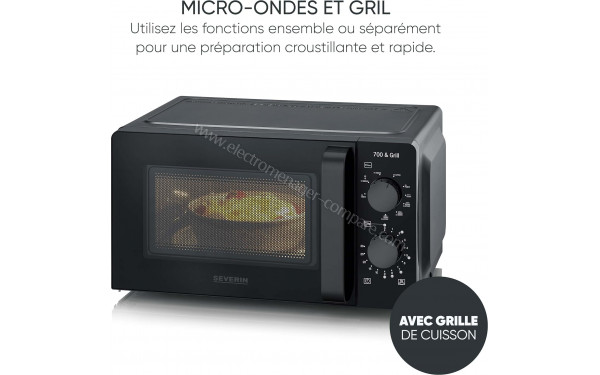 SEVERIN MW 9182 - Vue 3/4 droite