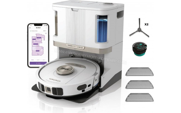 SHARK PowerDetect NeverTouch Pro Blanc AV2810ZEEUWH - Vue d'ensemble