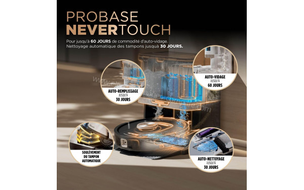 SHARK PowerDetect NeverTouch Pro Blanc AV2820ZEEUWH - Probase NeverTouch