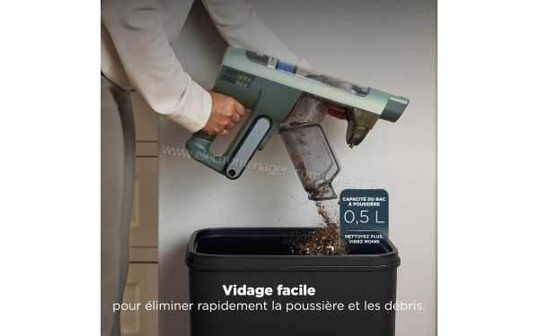 SHARK AV2900XEEUWH - Vidage facile