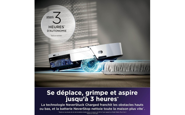 SHARK AV3000XEEUWH - Technologie NeverStuck Charged