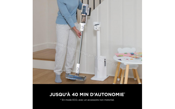 SHARK BU3521EU - Autonomie jusqu'&agrave; 40 minutes