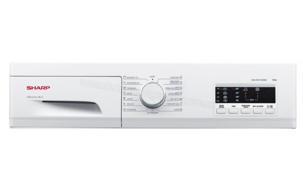 SHARP ES-FA7122W2 - Panneau de commandes