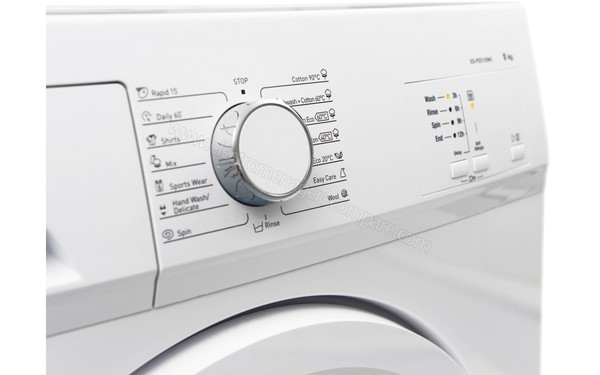SHARP ES-FE5103W2 - Panneau de commandes (vue de cot&eacute;)