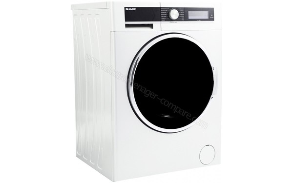 SHARP ES-GDD9144W0 - Vue 3/4 gauche (cr&eacute;dit : Boulanger)