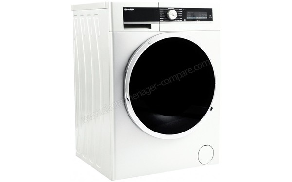 SHARP ES-GFD8145W5 - Vue 3/4 gauche (cr&eacute;dit : Boulanger)