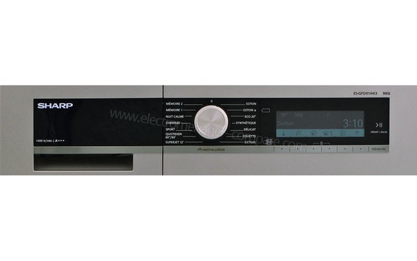 SHARP ES-GFD9144I3 - Panneau de commandes