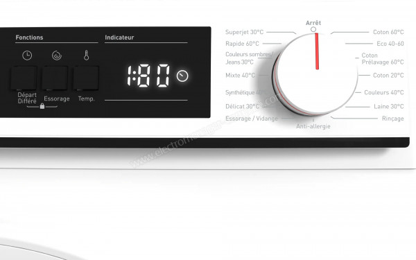 SHARP ES-NFA714BWNA - Vue des programmes