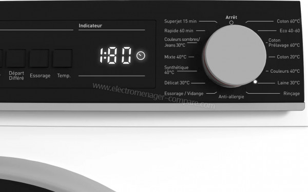 SHARP ES-NFB714AWNNA-FR - Vue des programmes