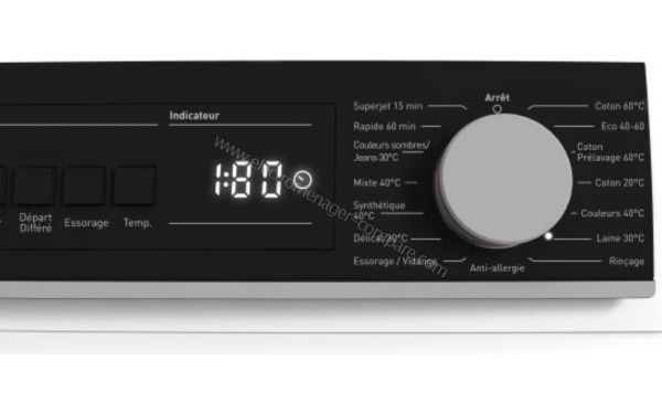 SHARP ES-NFB814AWB - Vue des programmes