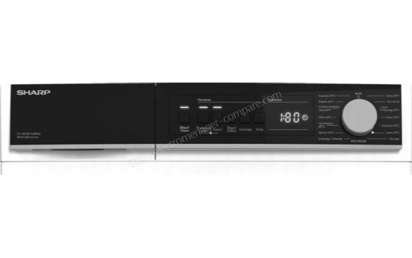 SHARP ES-NFB814AWNA - Panneau de commandes
