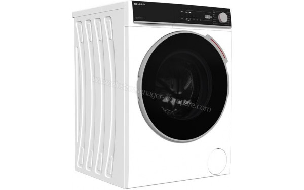 SHARP ES-NFB814EWDA-FR - Vue 3/4 gauche