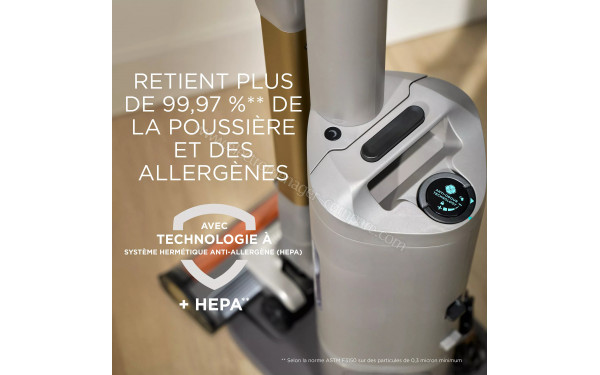 SHARK IA3246FRTIV - Syst&egrave;me herm&eacute;tique anti-allerg&egrave;ne