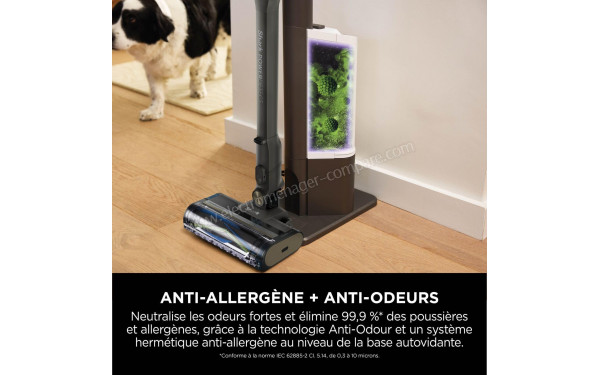 SHARK IP3225EUT - Anti-allerg&egrave;ne & anti-odeurs