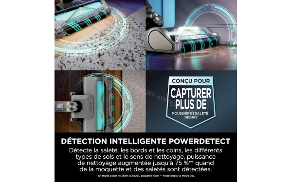 SHARK IP3257EUT - D&eacute;tection intelligente PowerDetect