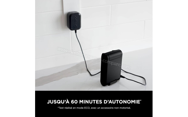 SHARK Detect Clean IW3613EUT - Autonomie jusqu'&agrave; 60 minutes