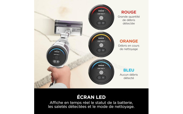 SHARK Detect Clean IW3613EUT - Ecran LED