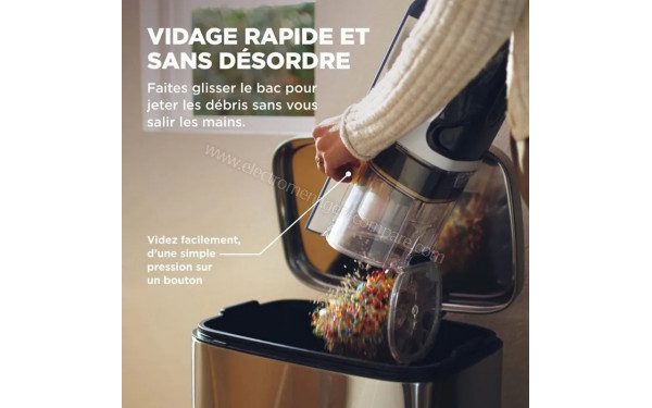 SHARK IY143HEU - Vidage rapide