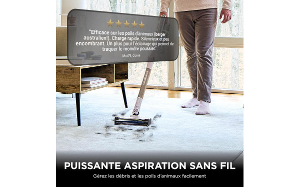 SHARK IZ382EUT - Puissante aspiration sans fil