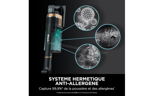 SHARK IZ400EUTBK - Mise en situation