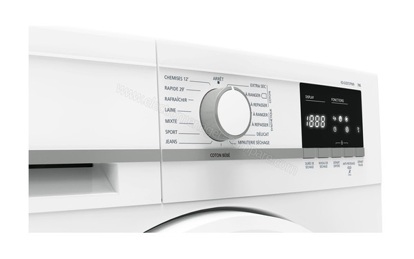 SHARP KD-GCB7S7PW9 - Panneau de commandes