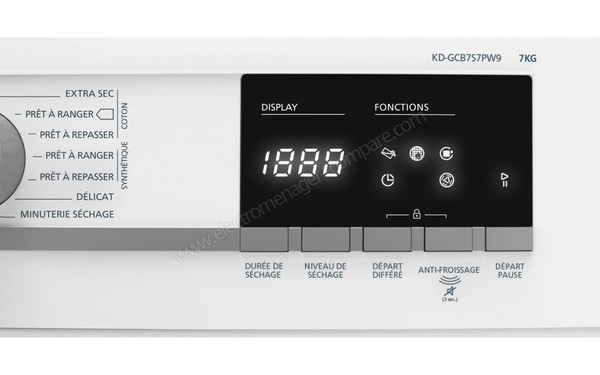 SHARP KD-GCB7S7PW9 - Affichage