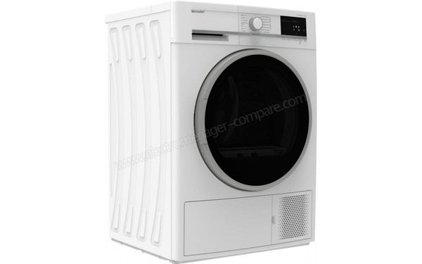 SHARP KD-GHB8S7GW2 - Vue 3/4 gauche