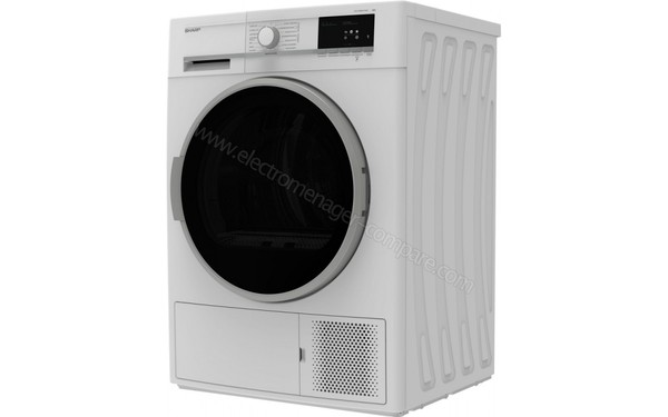 SHARP KD-GHB8S7GW2 - Vue 3/4 droite