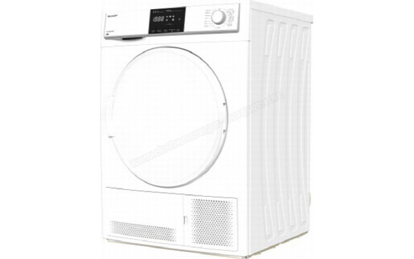 SHARP KD-HCB8S7PW9 - Vue 3/4 droite