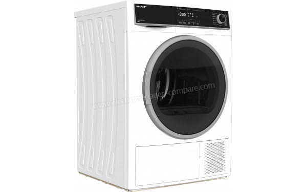 SHARP KD-HHH8S7GW2 - Vue 3/4 gauche