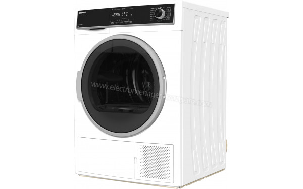 SHARP KD-HHH8S7GW2 - Vue 3/4 droite