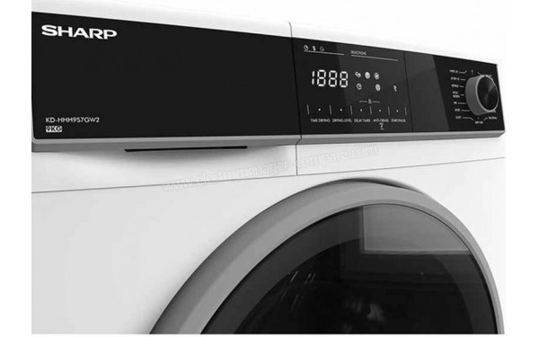 SHARP KD-HHH9S7GW2 - Panneau de commandes