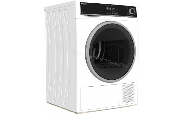 SHARP KD-HHH9S8GW3 - Vue 3/4 gauche