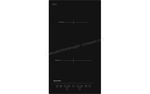 SHARP KH-3I25NT00-FR - Vue du dessus