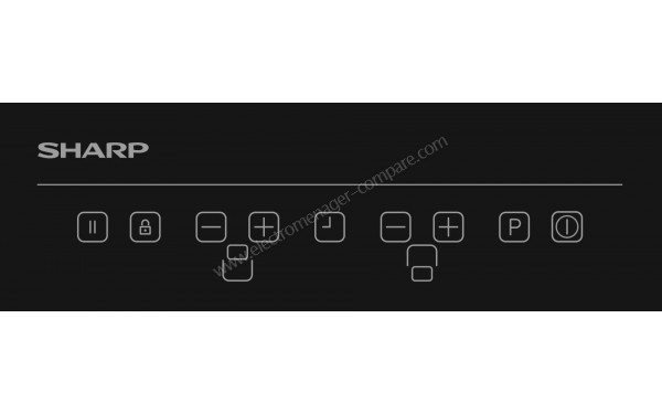 SHARP KH-3I25NT0K-EU - Panneau de commandes