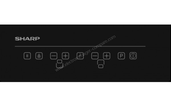 SHARP KH-3I25NT0K - Panneau de commandes