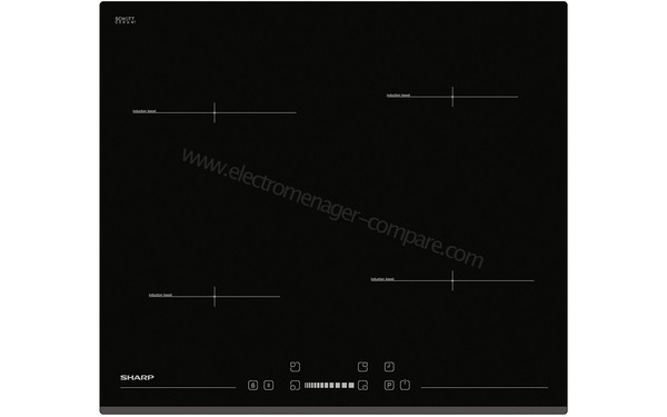 SHARP KH-6I19BS00 - Vue du dessus