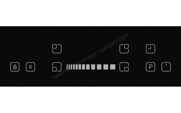 SHARP KH-6I19BS00 - Panneau de commandes