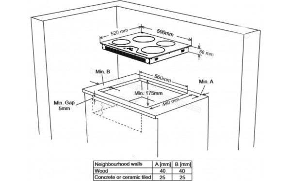 SHARP KH-6I45FT00 - Sch&eacute;ma technique