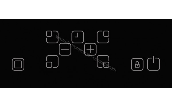 SHARP KH-6V08FT0K-EU - Panneau de commandes