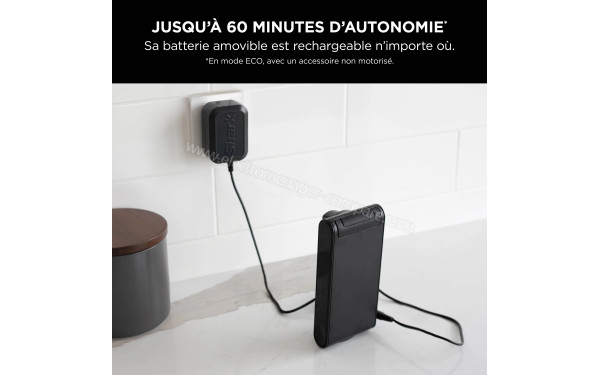SHARK PowerPro Max IZ401EU - Autonomie jusqu'&agrave; 60 minutes