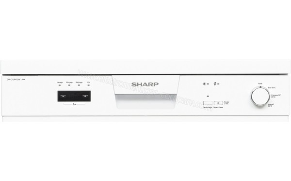 SHARP QW-C12F472W - Panneau de commandes