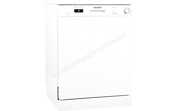 SHARP QW-C12F492W-FR - Vue 3/4 gauche