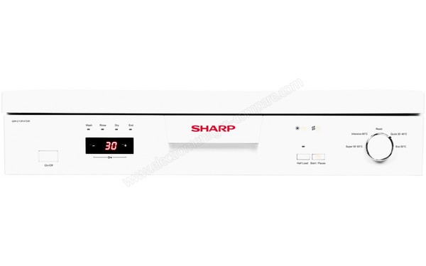 SHARP QW-C13F472W - Panneau de commandes