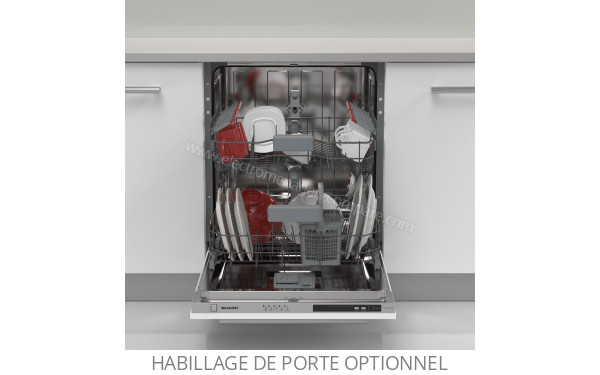 SHARP QW-D21I492X-FR - Vue de l'int&eacute;rieur