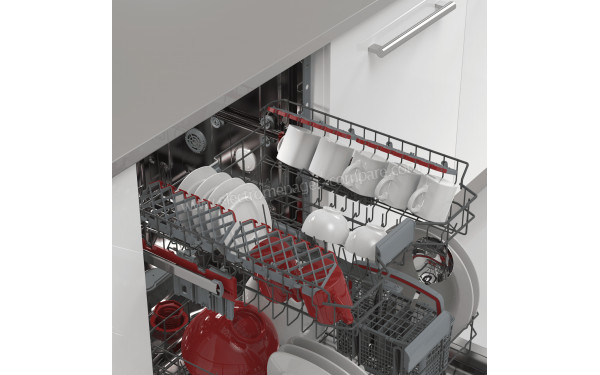 SHARP QW-D21I492X-FR - Vue du panier sup&eacute;rieur